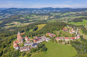 Place of Pilgrimage_aerial view_Eastern Styria | © Helmut Schweighofer